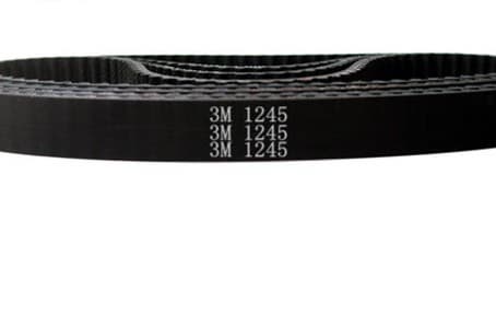 3M type fiberglass rubber timing belt 415 teeth length 1245mm width 6mm pitch 3mm